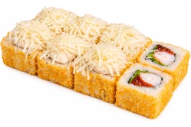 Цезарь ролл с креветкой